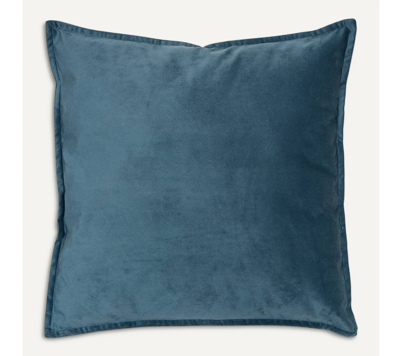 Coussin Lilou Bleu Egéen 55x55cm