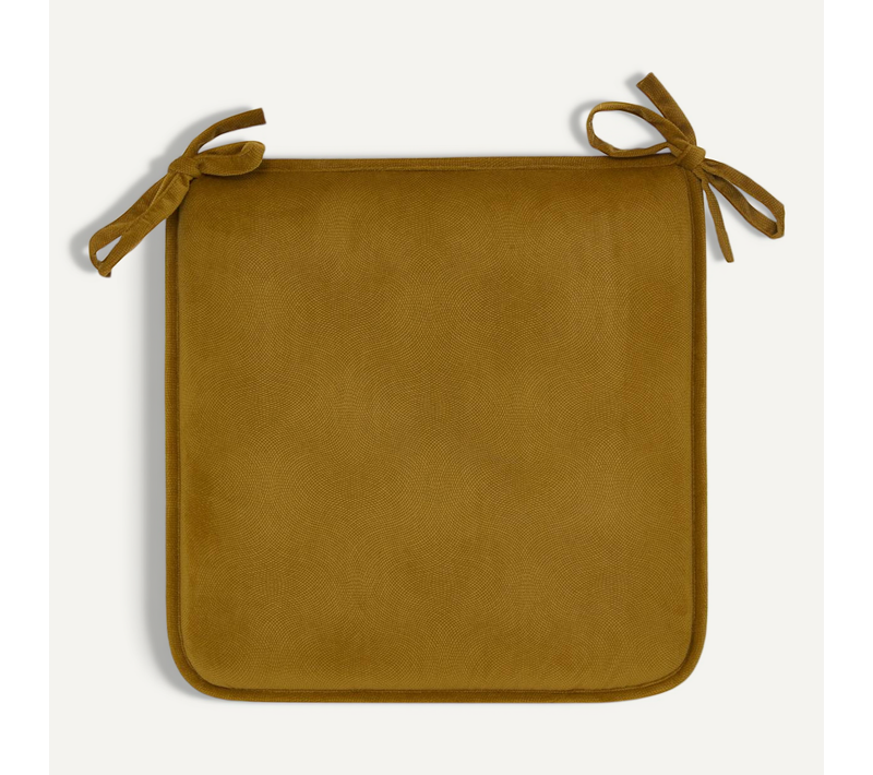 Galette De Chaise Lilou Mordoré 38x38cm