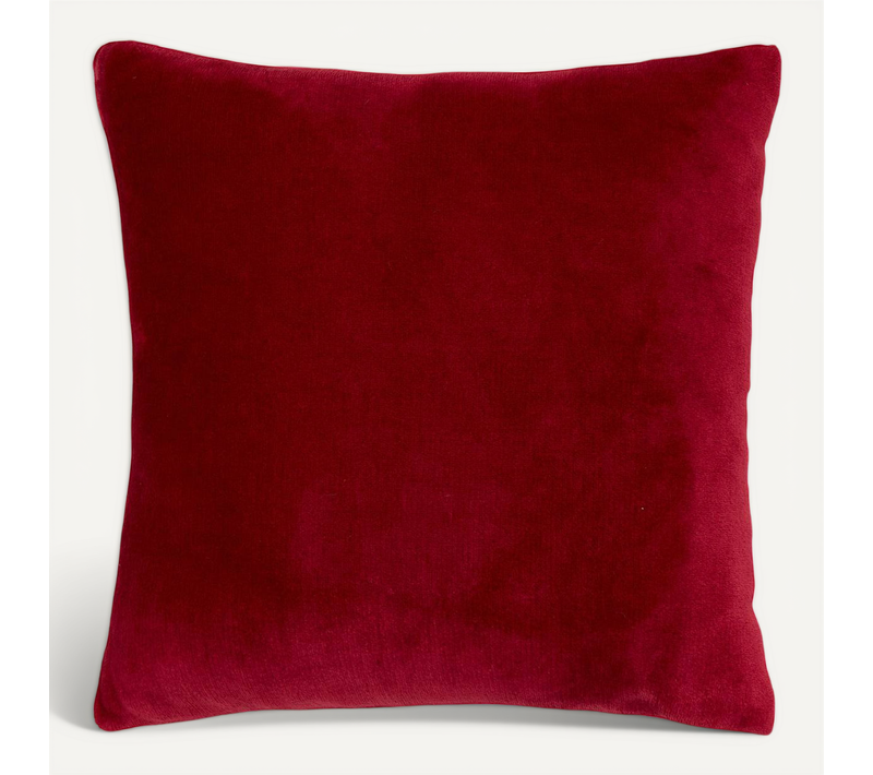 Coussin Ollis Rouge 38x38cm