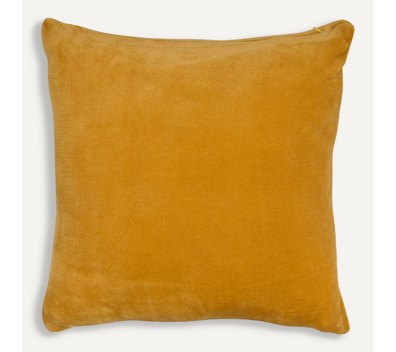 Coussin Ollis Ocre 38x38cm