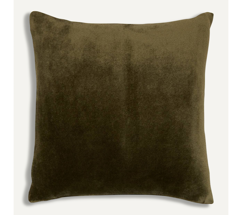 Coussin Ollis Vert Kaki 38x38cm