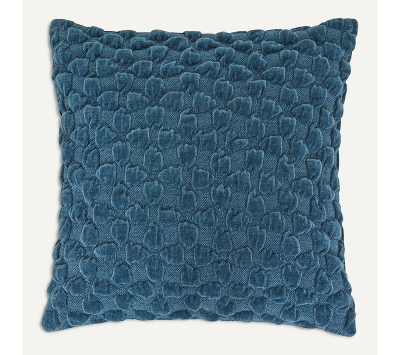 Coussin Nova Bleu Egéen 40x40cm