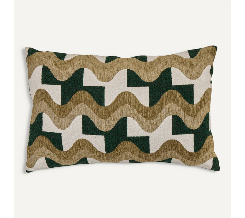 Coussin Floe Vert Kaki 58x38cm