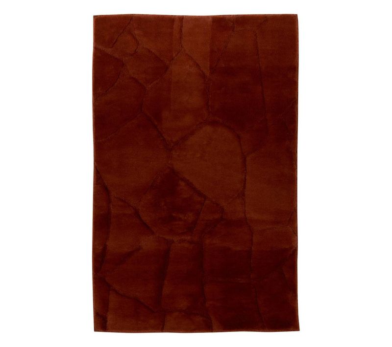Tapis Fausse Fourrure Onina Ambre 90x60cm