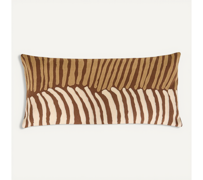 Coussin Hary Marron 75x35cm