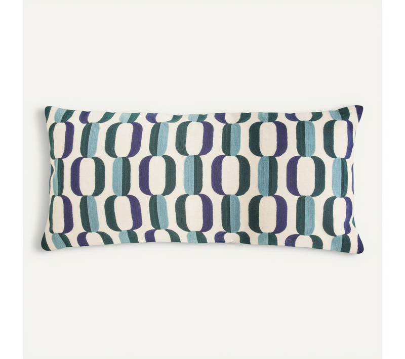 Coussin Hary Bleu 75x35cm