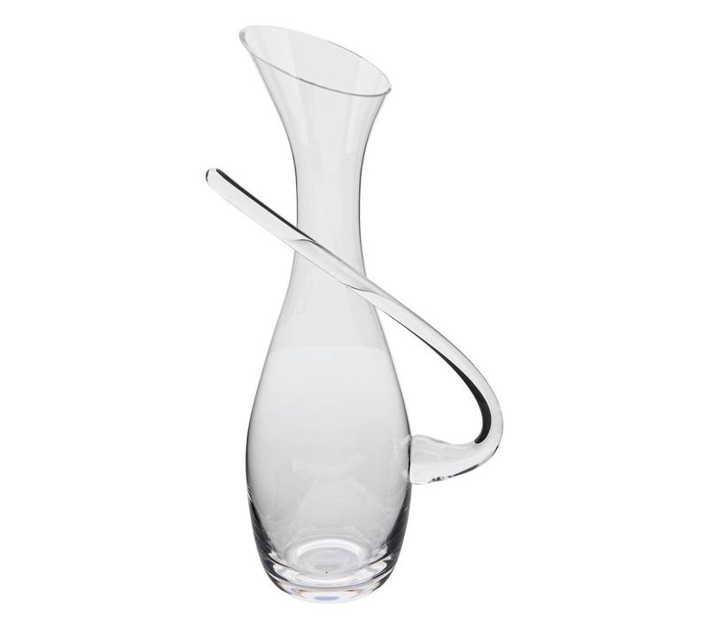 Carafe à Vin En Verre "margot" 1,1l Transparent