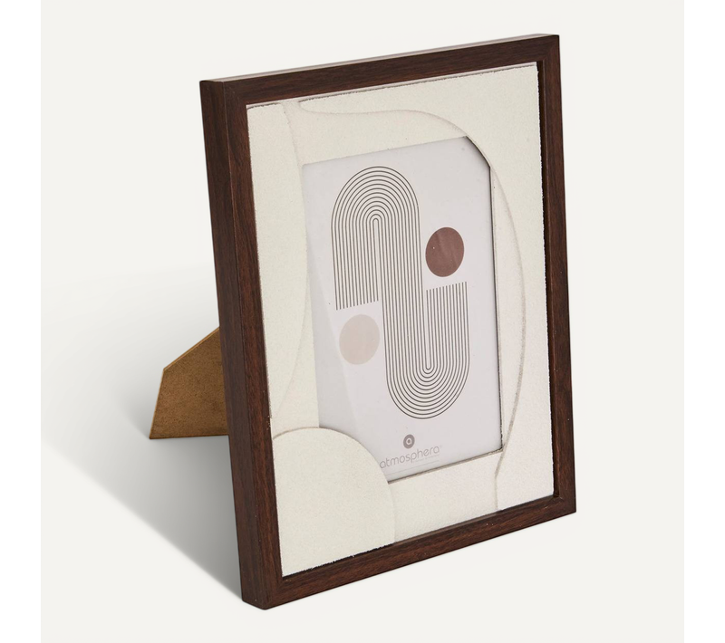 Cadre-photo Jilani Beige 21x26cm