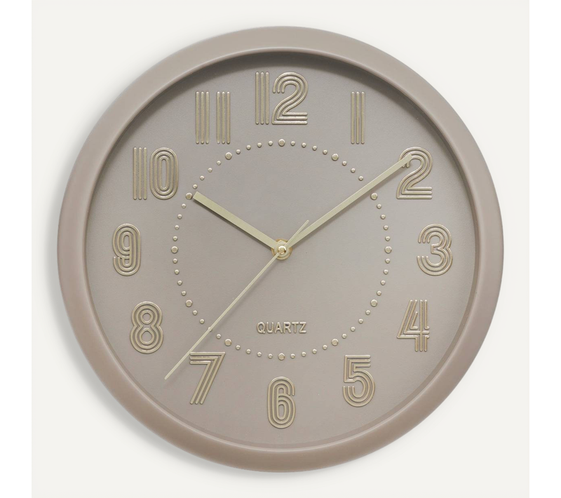 Horloge Alizee Beige Moyen D30cm