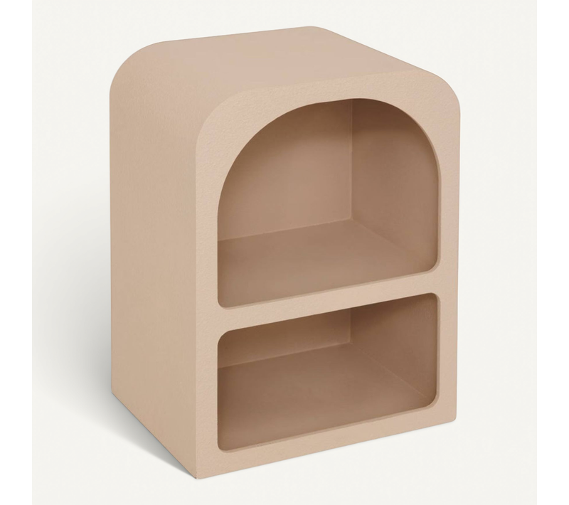 Chevet 2 Niches Beige Soleya