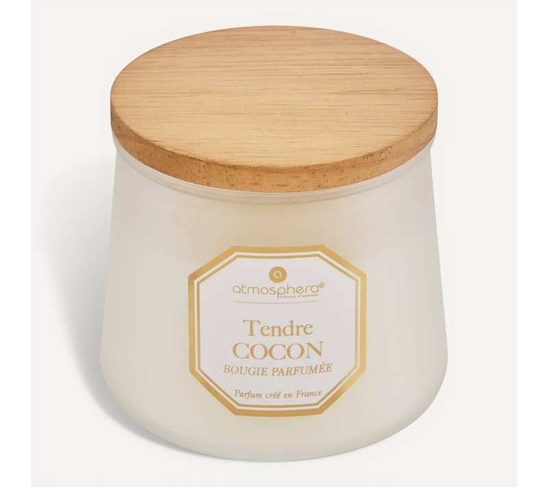 Bougie Parfumée Elisa Musc Blanc Transparent 200g