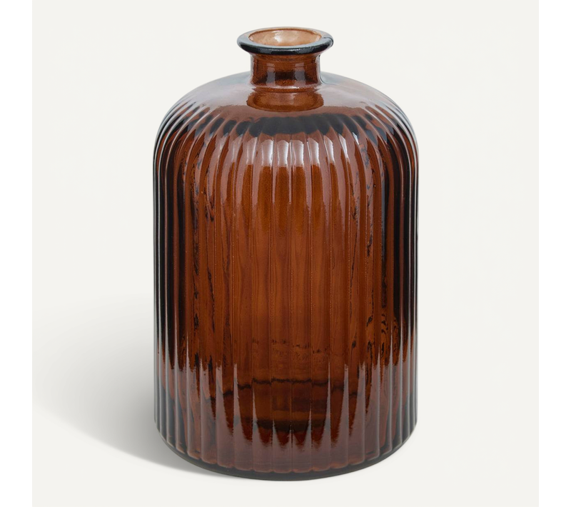 Vase Luz Ambre H23cm