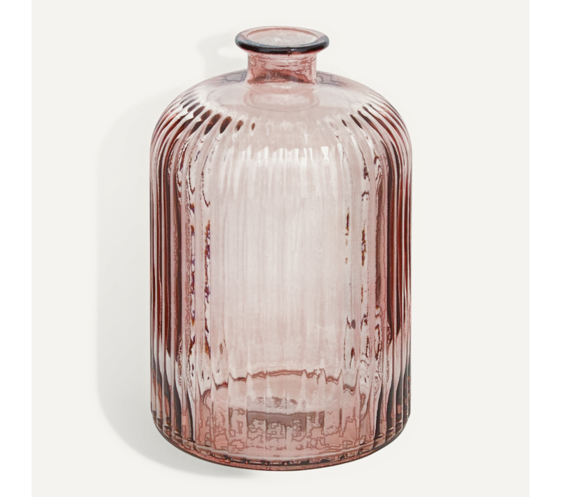 Vase Luz Rose H23cm