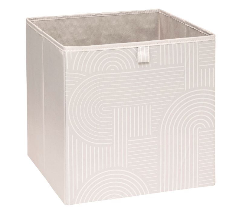 Boîte De Rangement Arche - L. 31 X L. 31 X H. 31 Cm - Beige