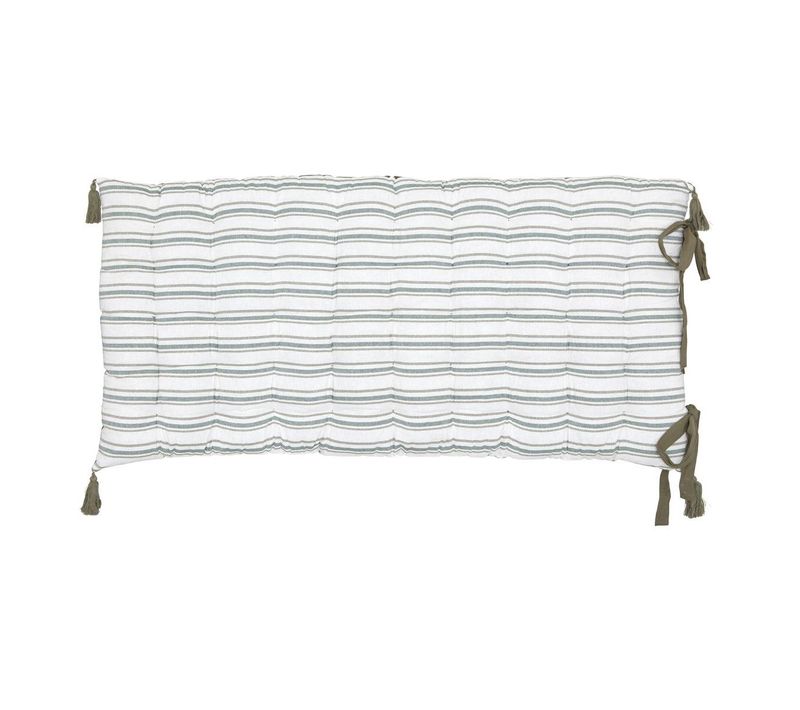 Coussin De Sol Groove 120x60cm Rayé Vert