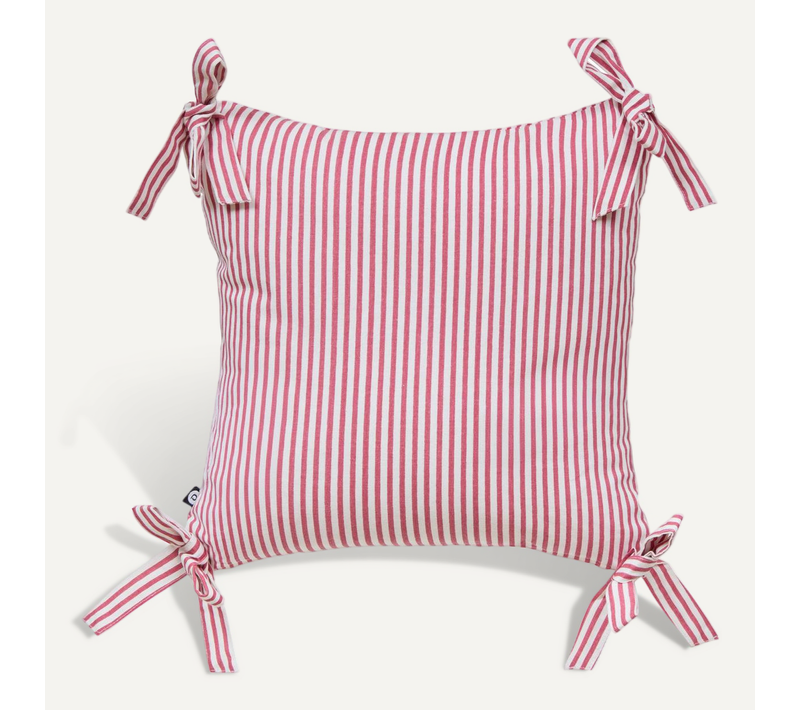 Coussin Fleur De Rose 40x40cm Rose
