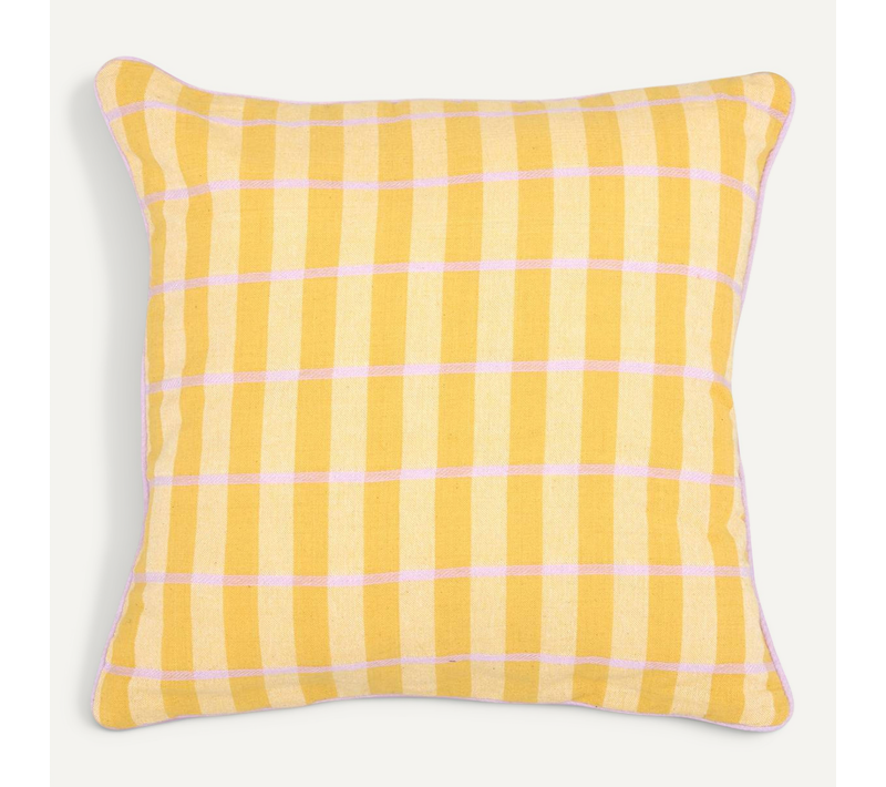 Coussin Poolside 40x40cm Jaune