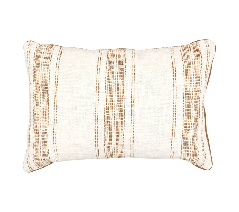 Coussin Sienna 38x58cm Beige Lin