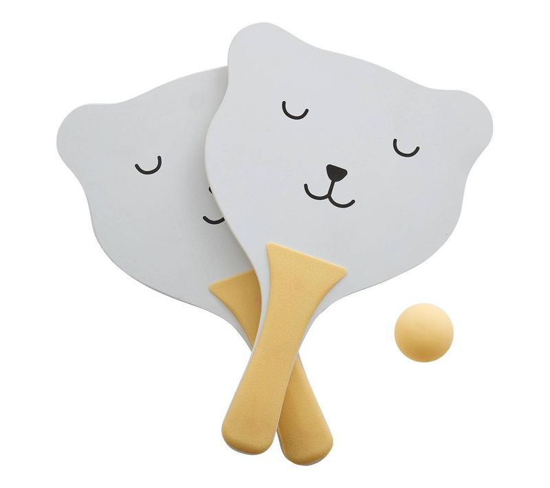 Set Raquettes De Plage Orso Jaune