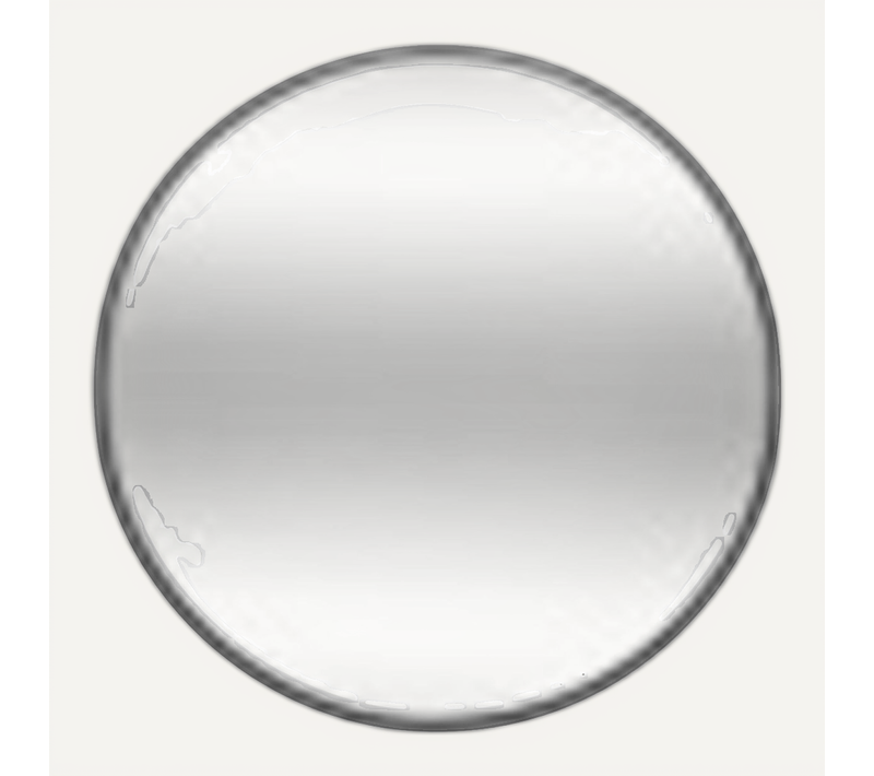 Miroir Alice D76cm Gris