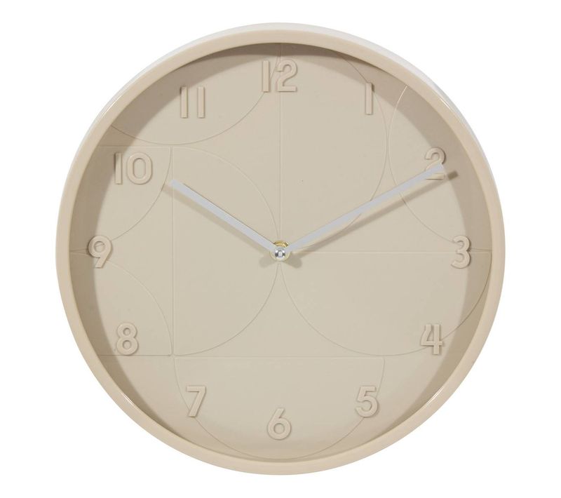 Horloge Samy D30cm Sable