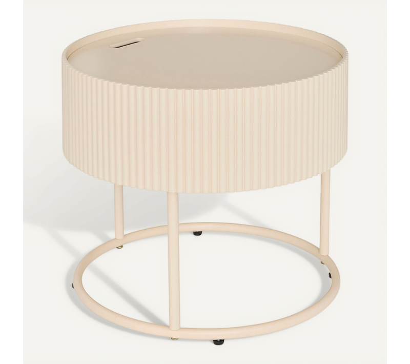 Table Basse Juna D45 Cm Beige