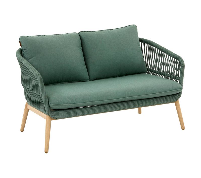 Canapé De Jardin Orissa 2 Places Vert
