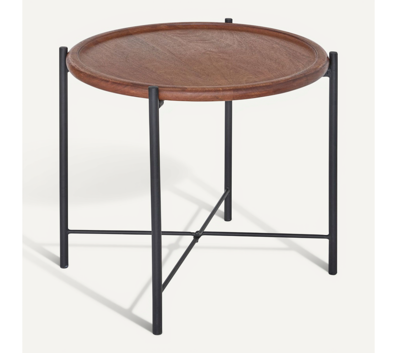 Table À Café En Manguier Mesta - Marron