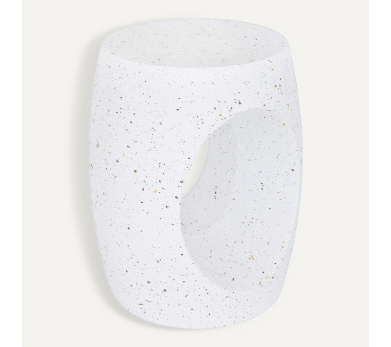 Table D'appoint Narlon 38x38x47cm Blanc
