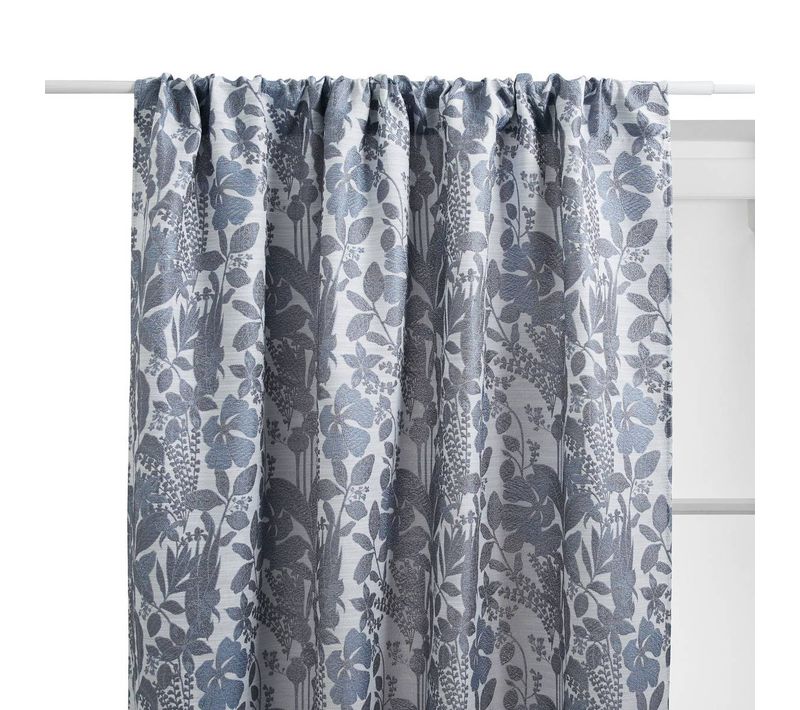 Rideau Samara 140x260cm Bleu Orage