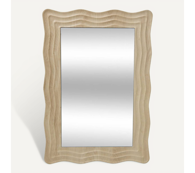 Miroir Charlie Vague 55x79cm Beige