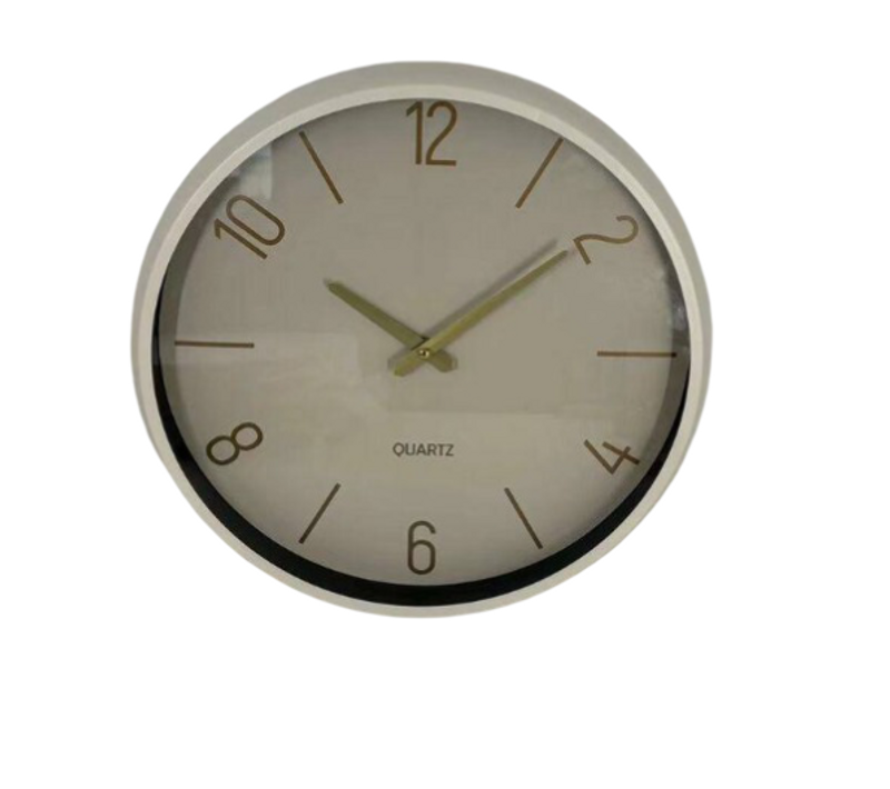 Horloge Yann D38cm Blanc