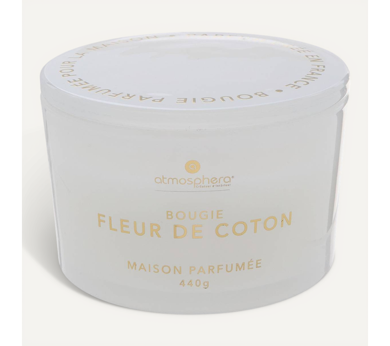 Bougie Parfumée 440 G Glowy Fleur De Coton