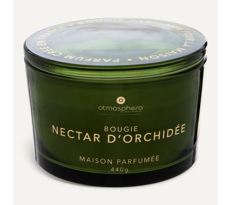Bougie Parfumée 440 G Glowy Nectar D'orchidée