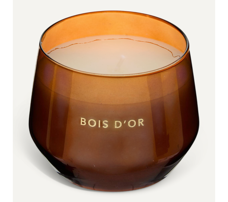 Bougie Parfumée 300 G Glowy Bois D'or