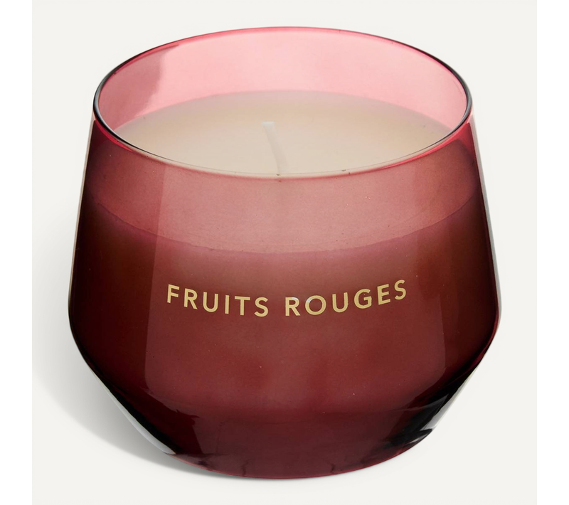 Bougie Parfumée 300 G Glowy Fruits Rouges