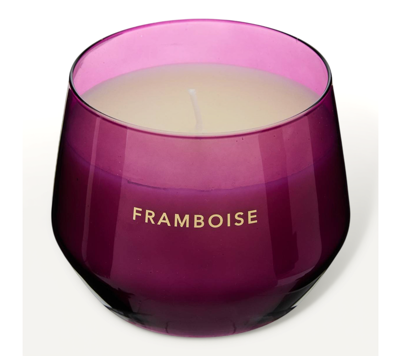 Bougie Parfumée 300 G Glowy Framboise
