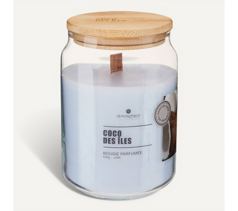 Bougie Parfumée 435 G Viky Coco Des Îles