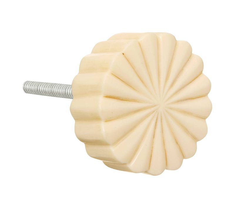 Lot De 2 Boutons De Meuble Clea Creme