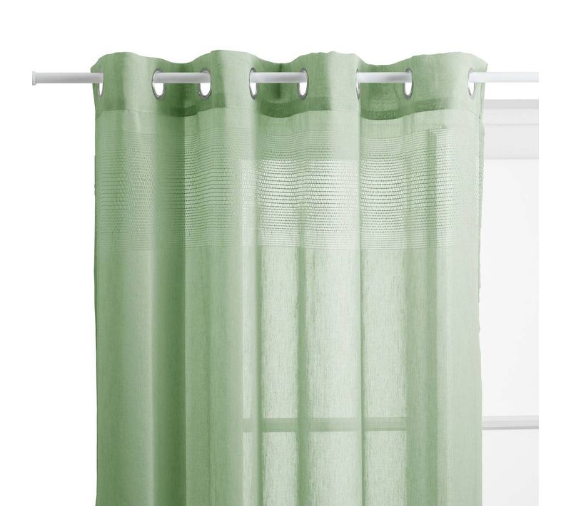 Voilage Sab 240x140cm Vert Céladon
