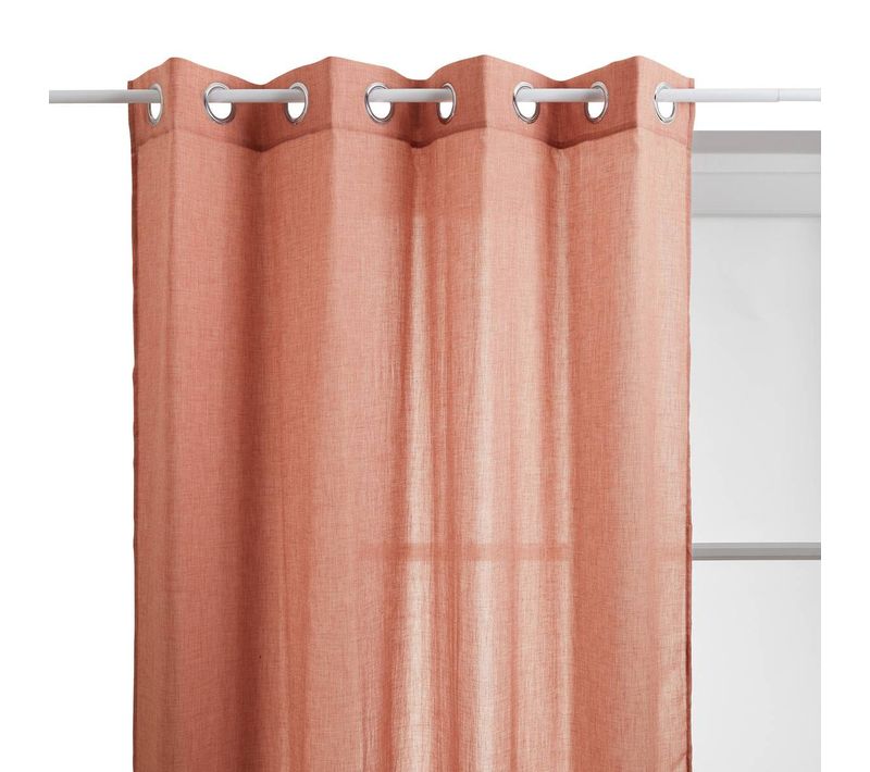 Voilage Paxta 135x240cm Terracotta