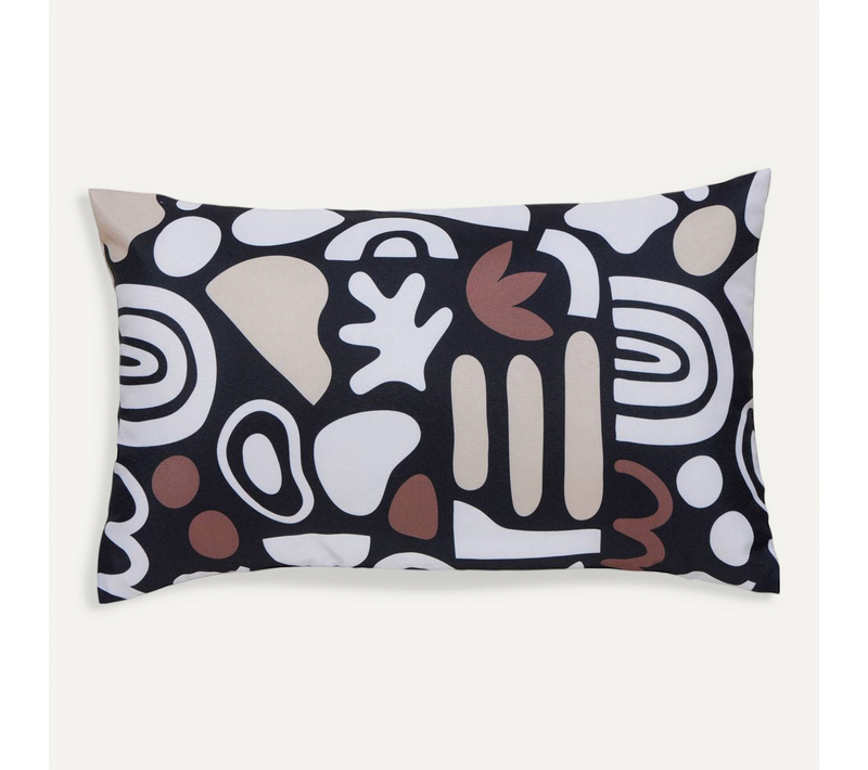 Housse De Coussin D'extérieur Nolan 50x30cm Motif Fantaisie Multicolore