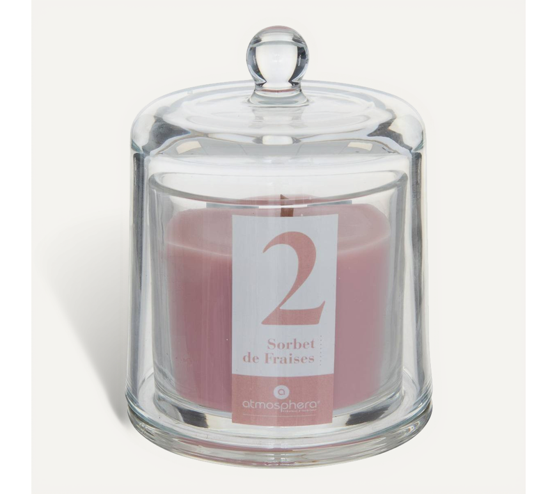 Bougie Parfumée 238g Numia Sorbet De Fraises