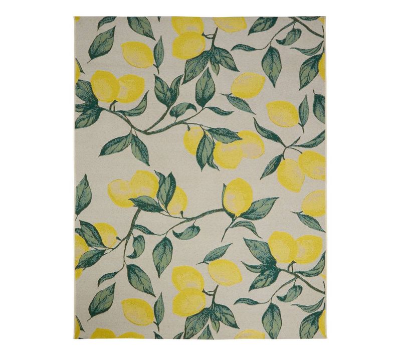 Tapis D'extérieur Kepa 300x200cm Motif Citrons