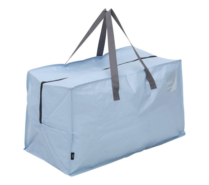Sac De Course Avec Fermeture Zip 99l Bleu