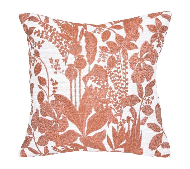 Coussin Samara 40x40cm Terracotta