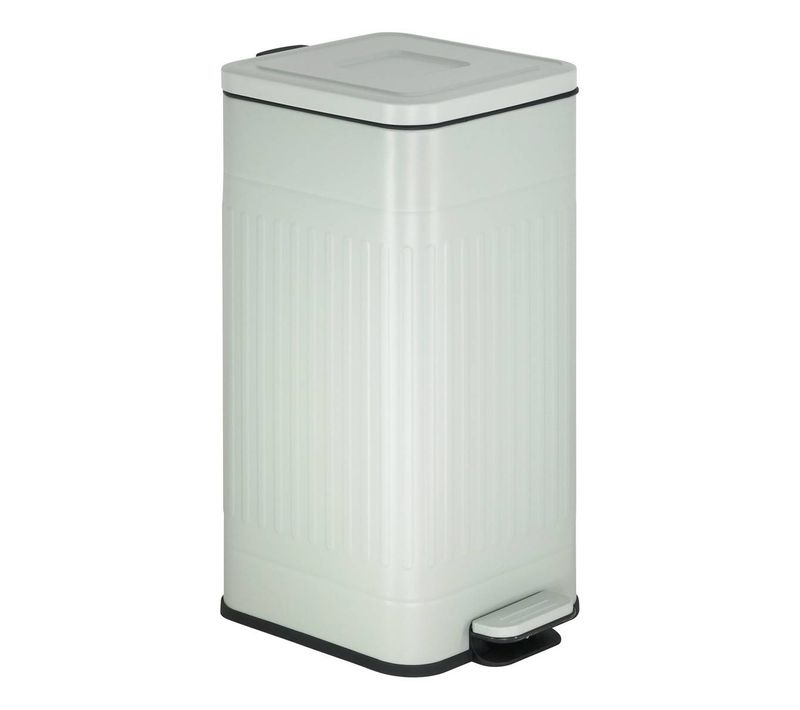 Poubelle Nova Avec Pedale 30l Vert Celadon 35x27x58 Cm