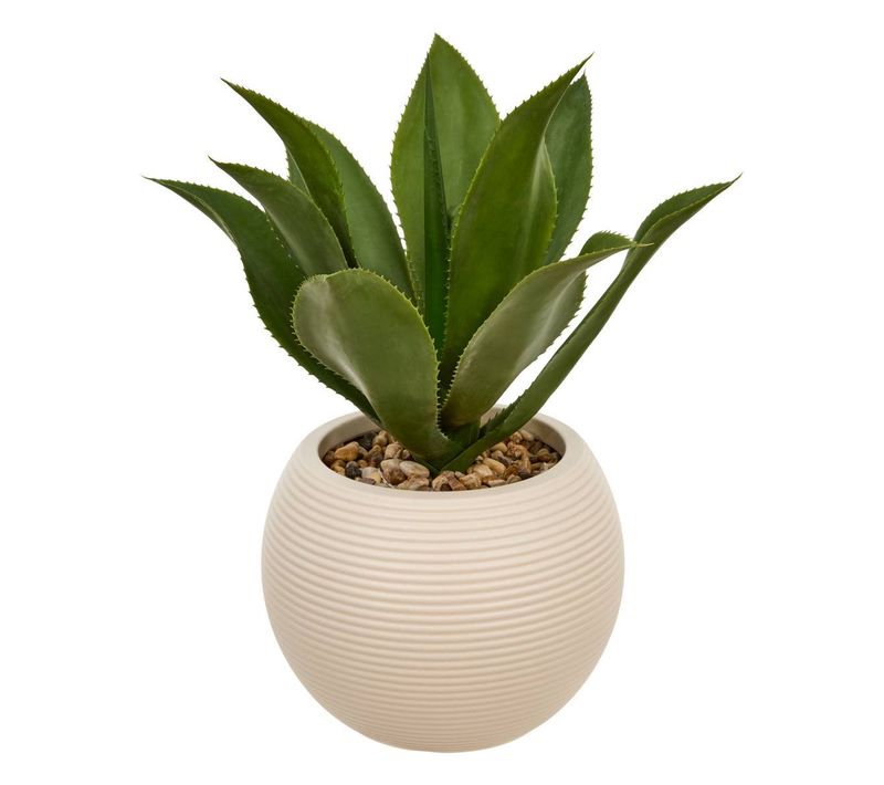 Agave Artificiel Posa H.58cm Vert