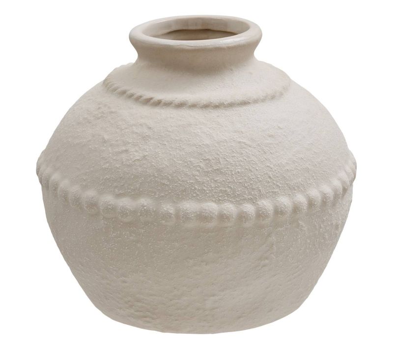 Vase Lewis H.16,3cm Blanc