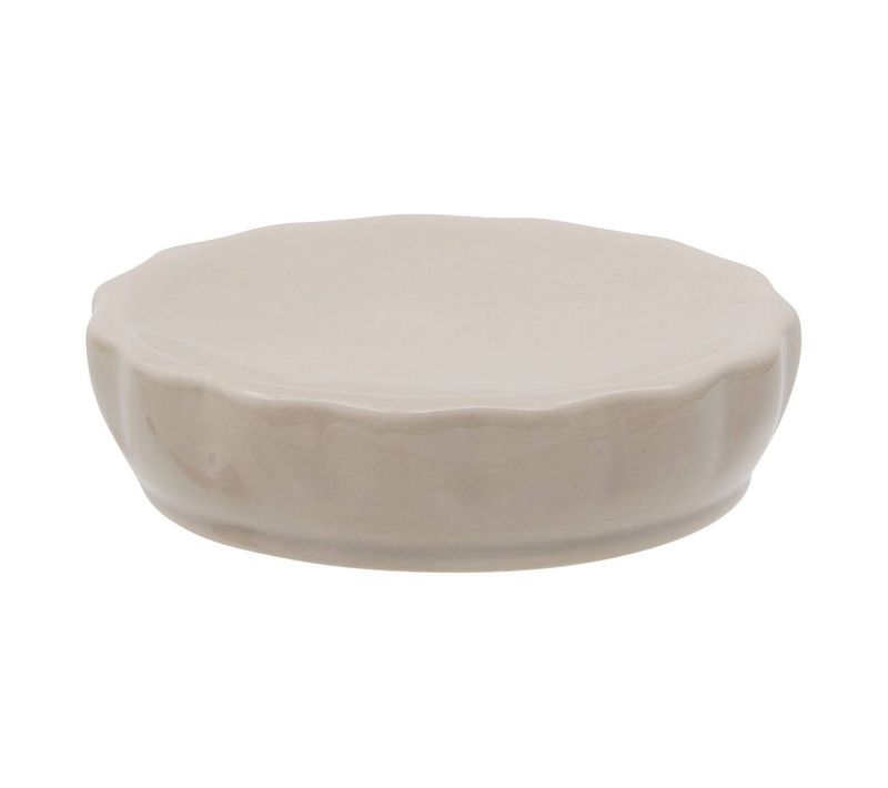 Porte-savon Colorama En Céramique D.11cm Beige